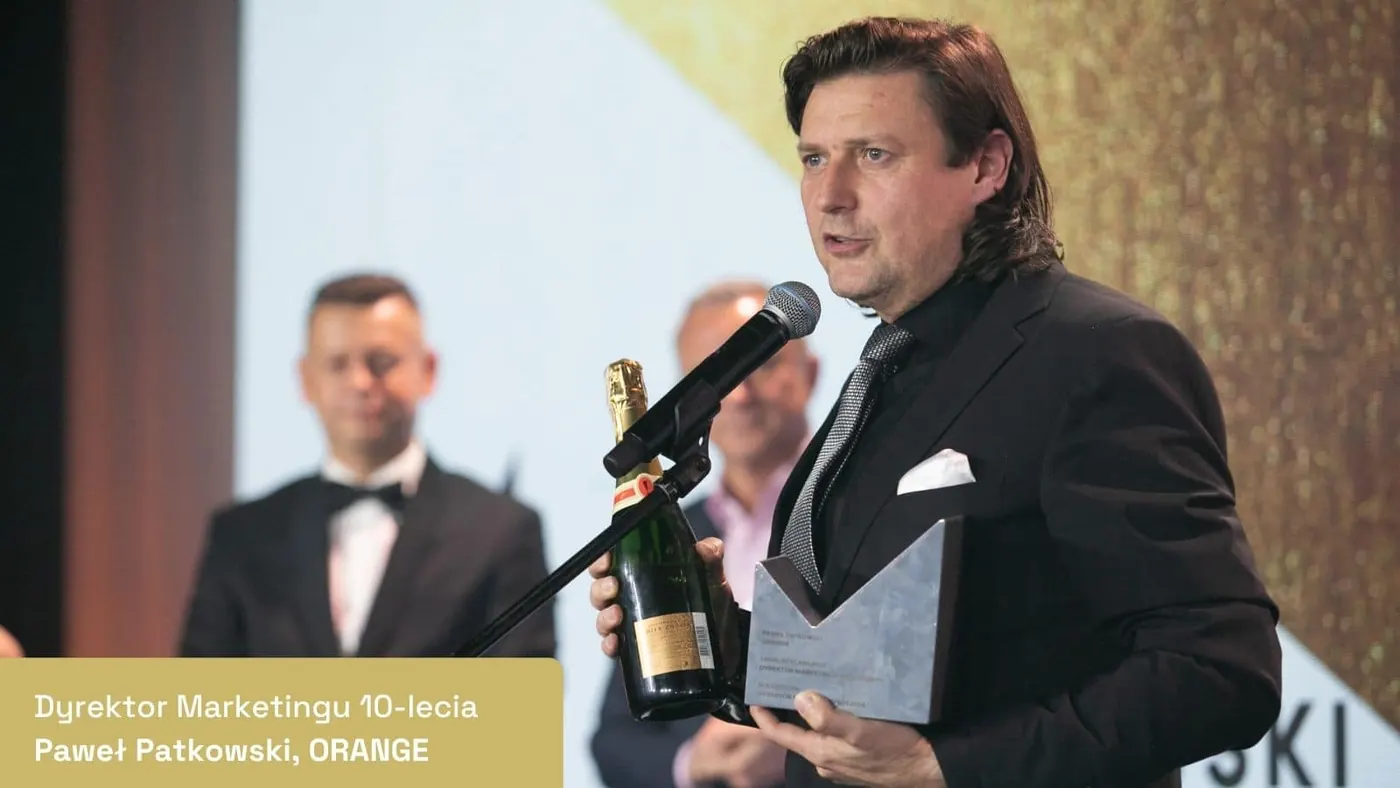 Paweł Patkowski, Brand & Marketing Communication Director, ORANGE