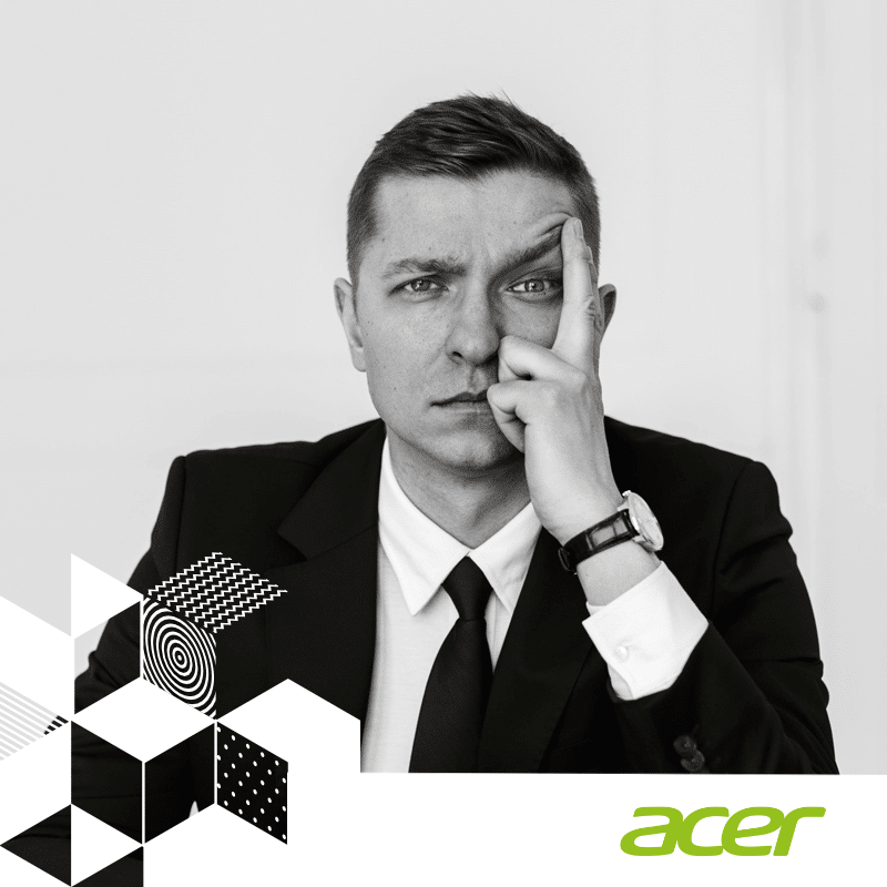 JAREMI RYBAK // ACER POLSKA // COUNTRY MARKETING MANAGER